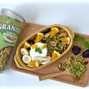 GRANOLA VỊ MATCHA HỘP 500GR