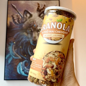 GRANOLA VỊ PHÔ MAI HỘP 500GR