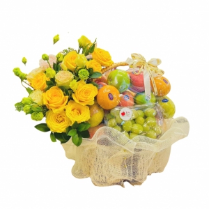 GIỎ HOA QUẢ ĐI LỄ CHÙA