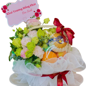 GIỎ QUÀ TRÁI CÂY KHAI TRƯƠNG-TƯƠI MÁT