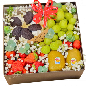 [HOT] GIFTBOX TRÁI CÂY KÈM BÁNH KEM