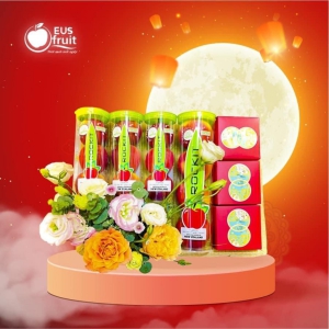 SET TÁO NHẬP KHẨU KÈM BÁNH TRUNG THU