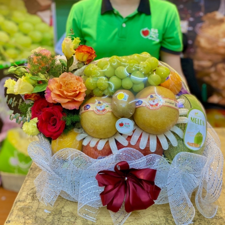 GIỎ HOA QUẢ TẶNG ĐỐI TÁC