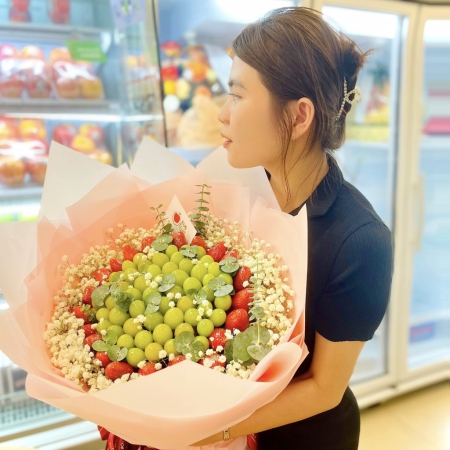 BÓ HOA QUẢ TẶNG NGƯỜI YÊU