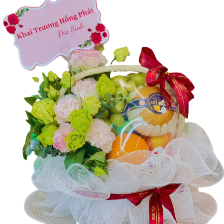 GIỎ QUÀ TRÁI CÂY KHAI TRƯƠNG-TƯƠI MÁT